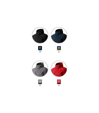 Nano - Softshell kabát férfi - acélszürke