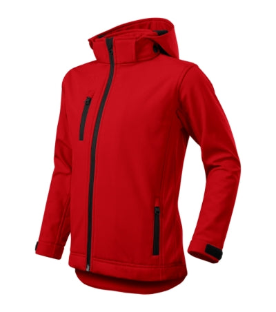 Performance - Softshell kabát gyerek - piros