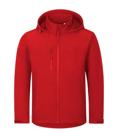 Trail - Softshell kabát férfi - piros