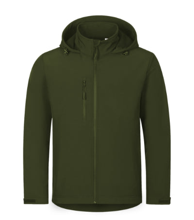 Trail - Softshell kabát férfi - military