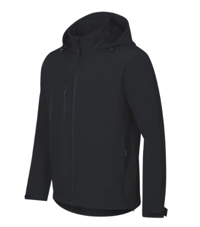 Trail - Softshell kabát férfi - ébenszürke