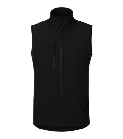 Trail - Softshell mellény férfi - fekete