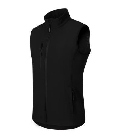 Trail - Softshell mellény férfi - fekete