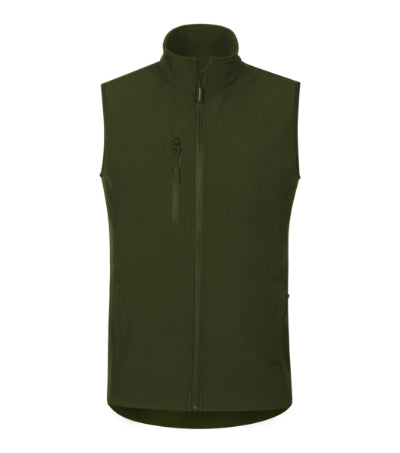 Trail - Softshell mellény férfi - military