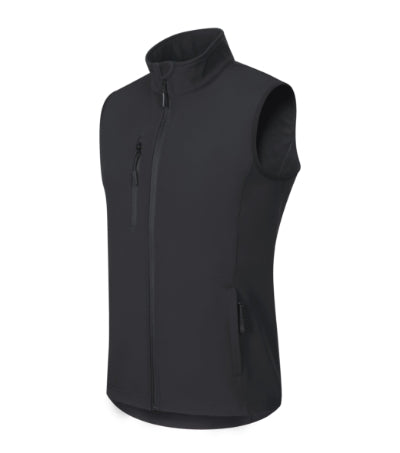 Trail - Softshell mellény férfi - ébenszürke