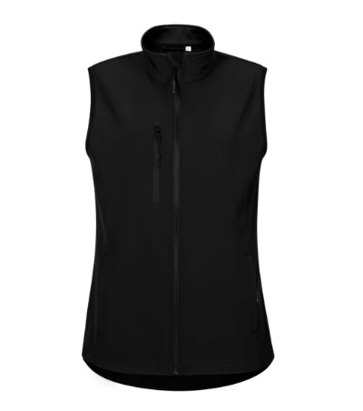 Trail - Softshell mellény női - fekete