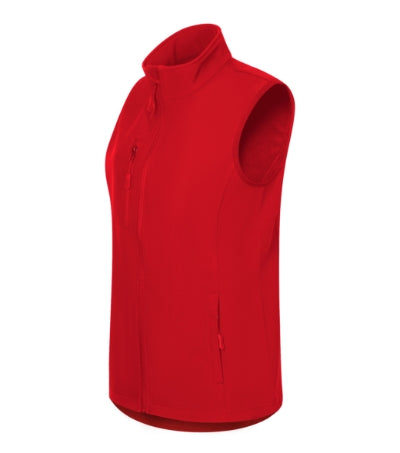 Trail - Softshell mellény női - piros