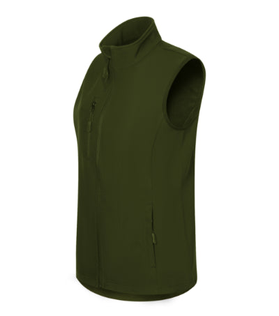 Trail - Softshell mellény női - military