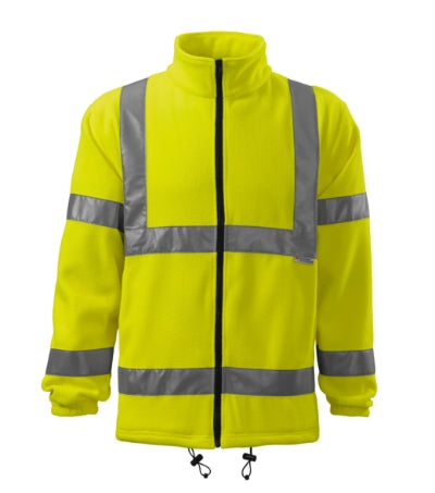 HV Fleece Jacket - Polár unisex - fluoreszkáló sárga