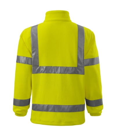 HV Fleece Jacket - Polár unisex - fluoreszkáló sárga