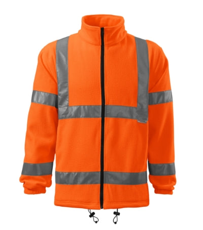 HV Fleece Jacket - Polár unisex - fluoreszkáló narancssárga
