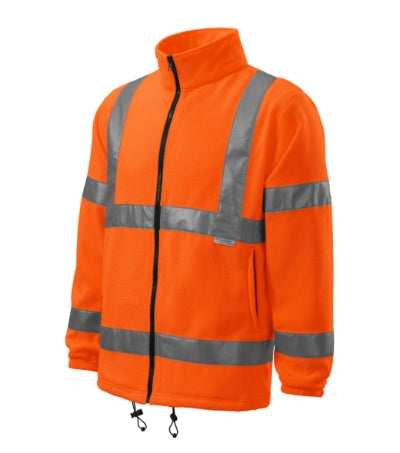 HV Fleece Jacket - Polár unisex - fluoreszkáló narancssárga