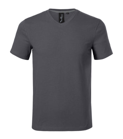 Action V-neck - Póló férfi - light anthracite