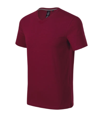 Action V-neck - Póló férfi - garnet