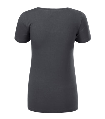 Action V-neck - Póló női - light anthracite