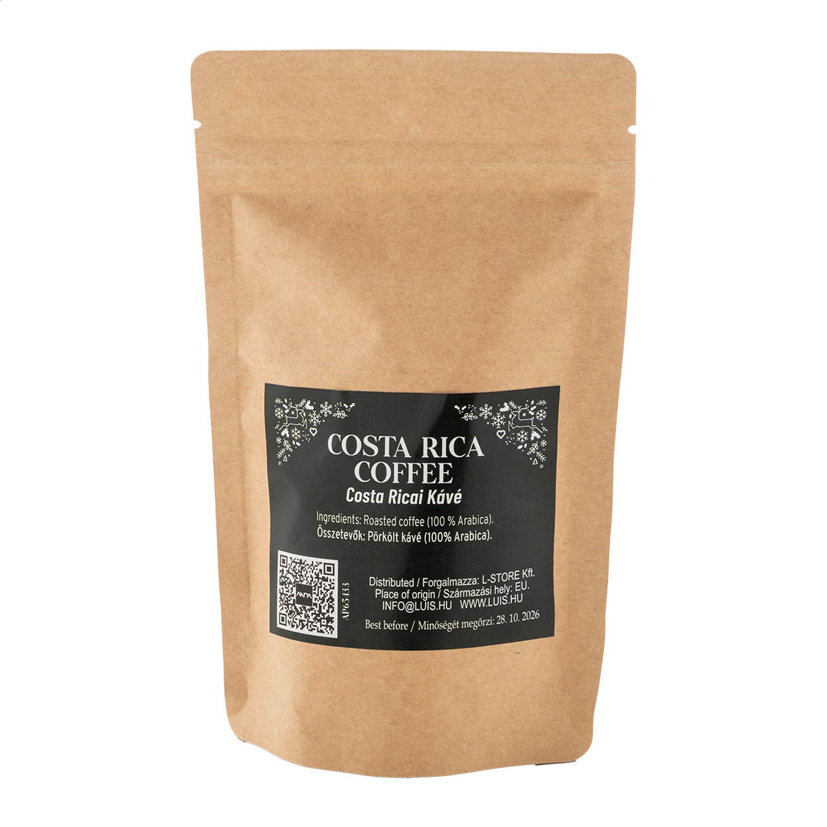 Tarrazu Costa Rica-i kávébab, 40 g natúr – Dekormunka – további kép 3