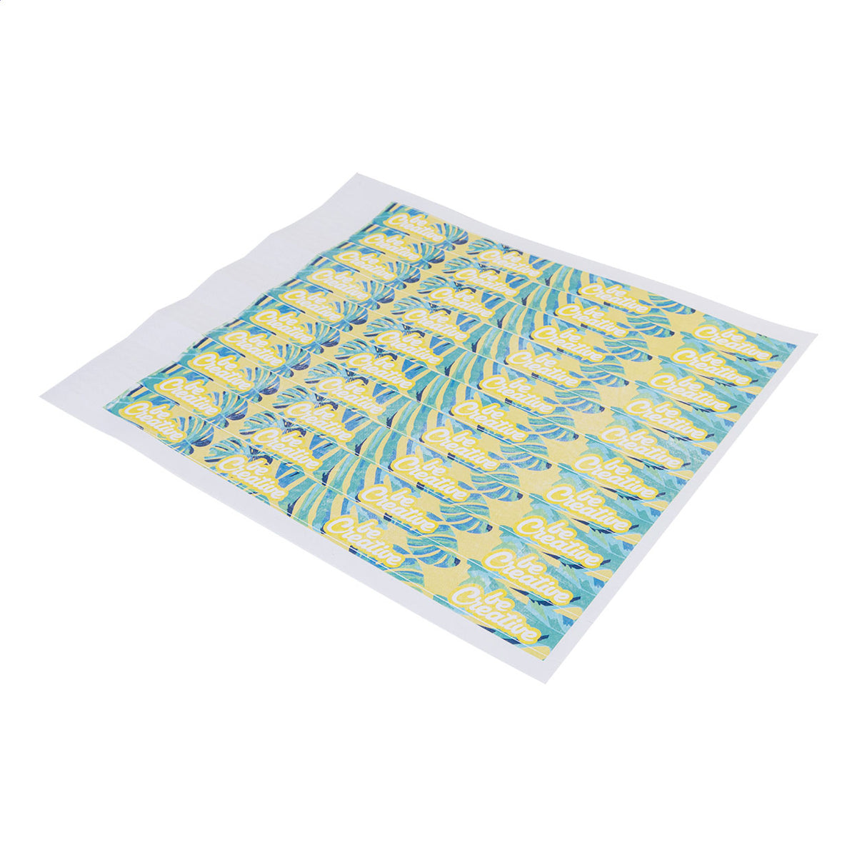 Wristvek Creative egyedi tyvek karszalagok (10 db) fehér – Dekormunka – további kép 2