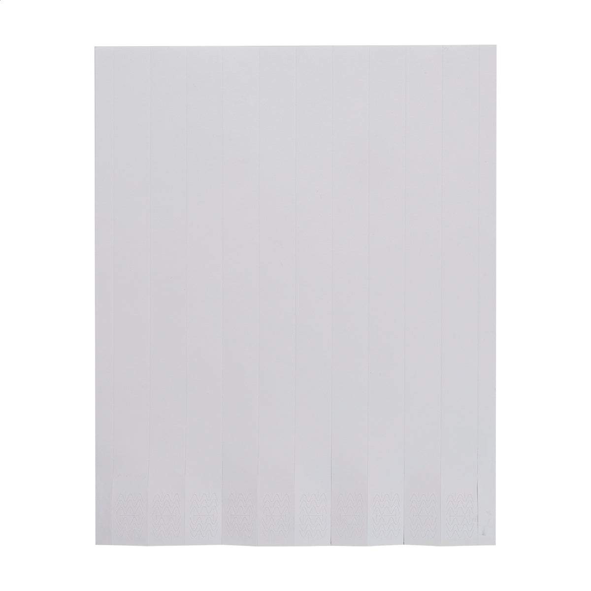 Wristvek Creative egyedi tyvek karszalagok (10 db) fehér – Dekormunka – további kép 3