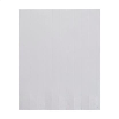 Wristvek Creative egyedi tyvek karszalagok (10 db) fehér – Dekormunka – további kép 3