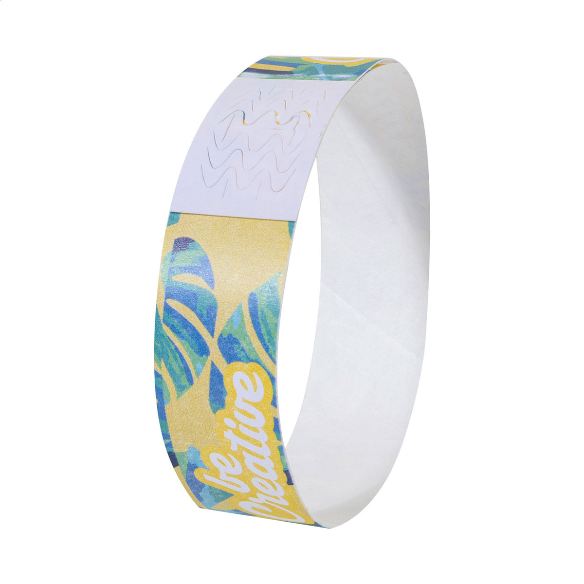 Wristvek Creative egyedi tyvek karszalagok (10 db) fehér – Dekormunka – további kép 4