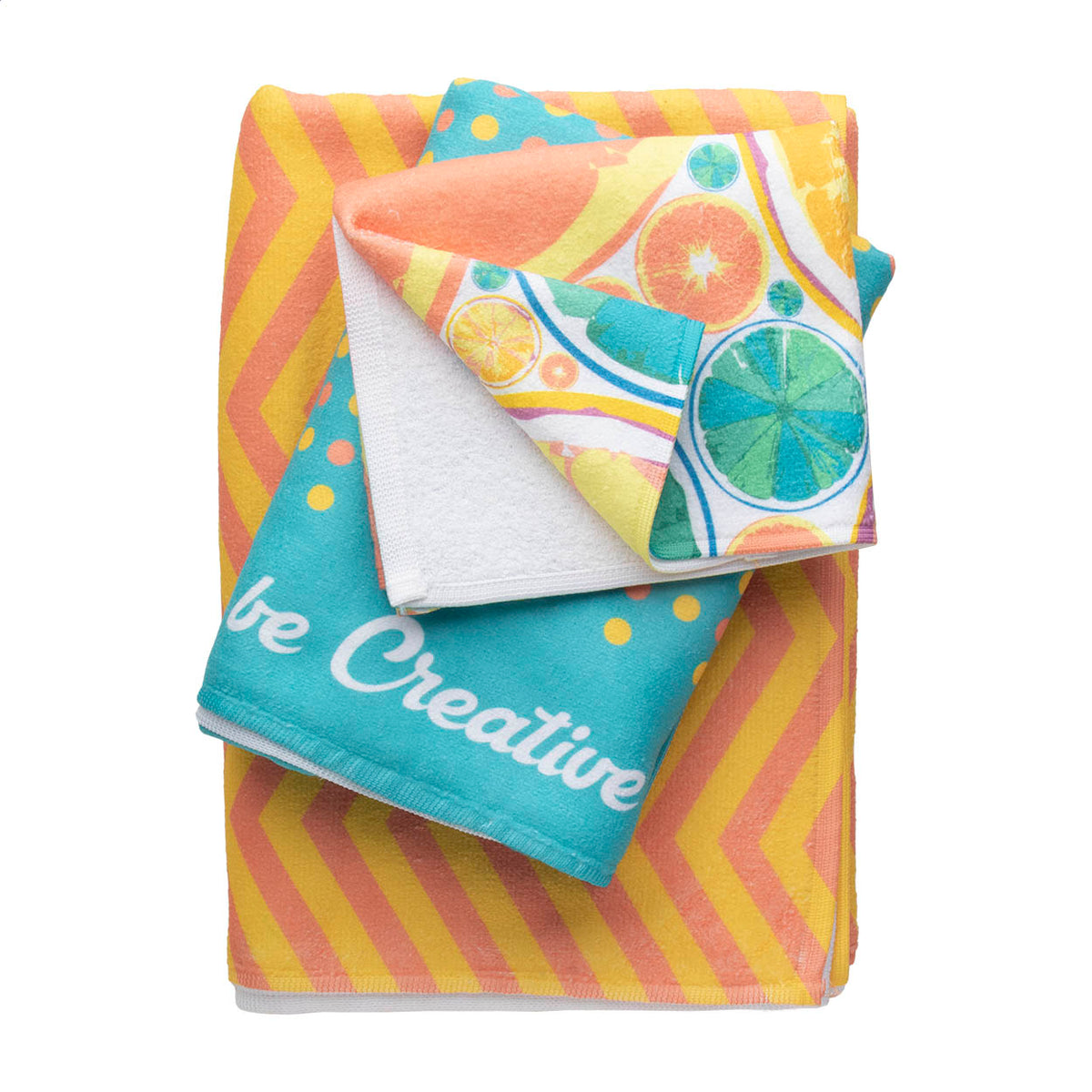 CreaTowel S pamut szublimációs törölköző fehér – Dekormunka – további kép 2