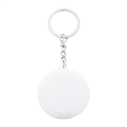 KeyBadge Mini műanyag kitűzős kulcstartó fehér – Dekormunka – további kép 2