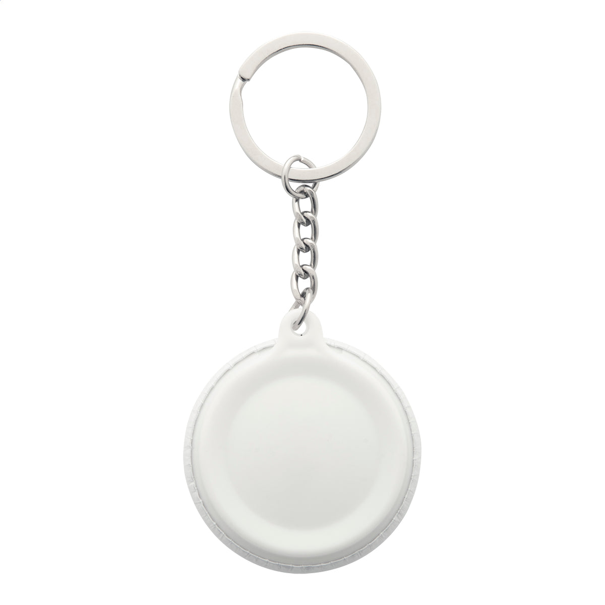 KeyBadge Mini műanyag kitűzős kulcstartó fehér – Dekormunka – további kép 3