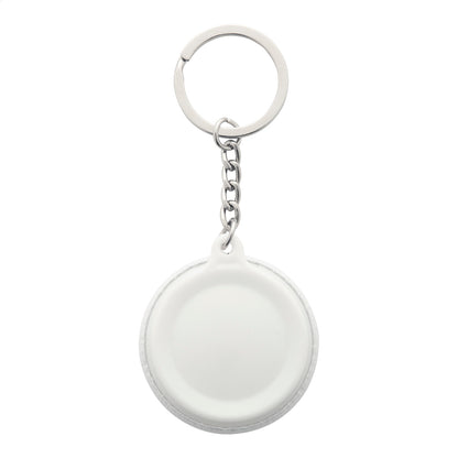 KeyBadge Mini műanyag kitűzős kulcstartó fehér – Dekormunka – további kép 3