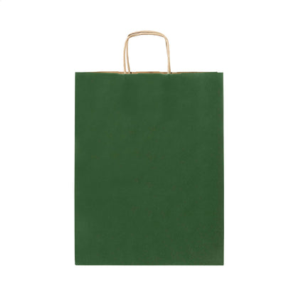Papbag S papír ajándéktáska, kicsi zöld – Dekormunka – további kép 2