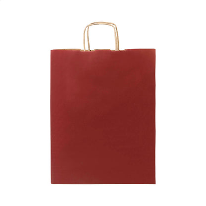 Papbag S papír ajándéktáska, kicsi burgundi vörös – Dekormunka – további kép 2