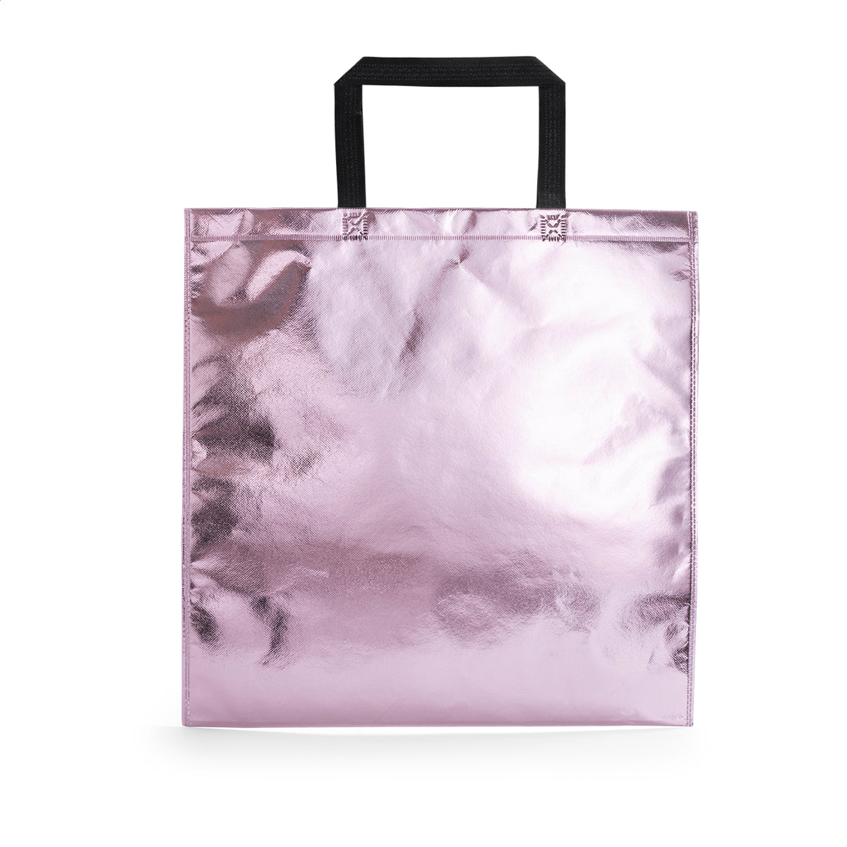 Metalot laminált non-woven bevásárlótáska rózsaszín – Dekormunka