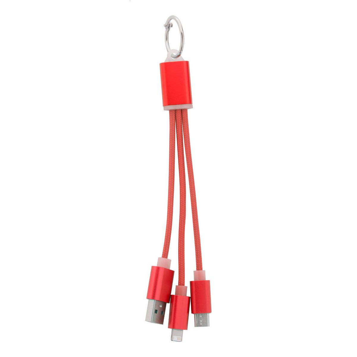 Scolt alumínium USB töltőkábel piros – Dekormunka