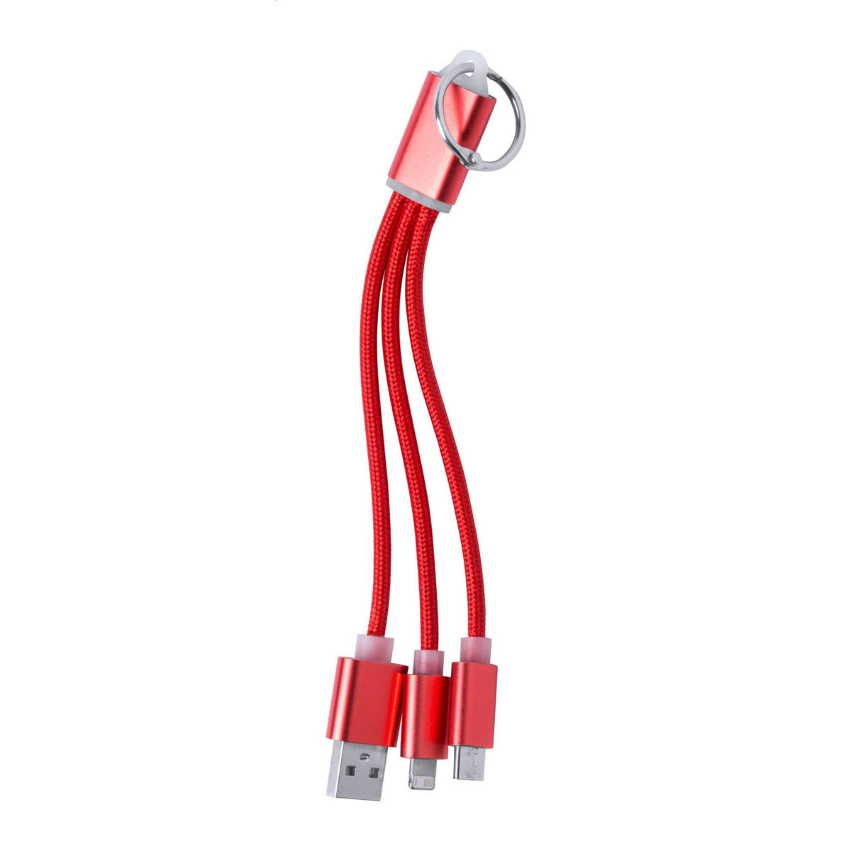 Scolt alumínium USB töltőkábel piros – Dekormunka – további kép 2
