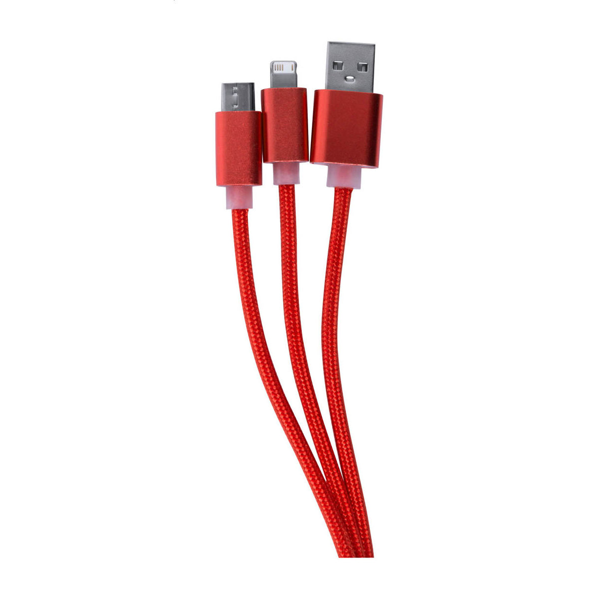 Scolt alumínium USB töltőkábel piros – Dekormunka – további kép 3
