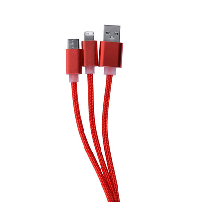 Scolt alumínium USB töltőkábel piros – Dekormunka – további kép 6