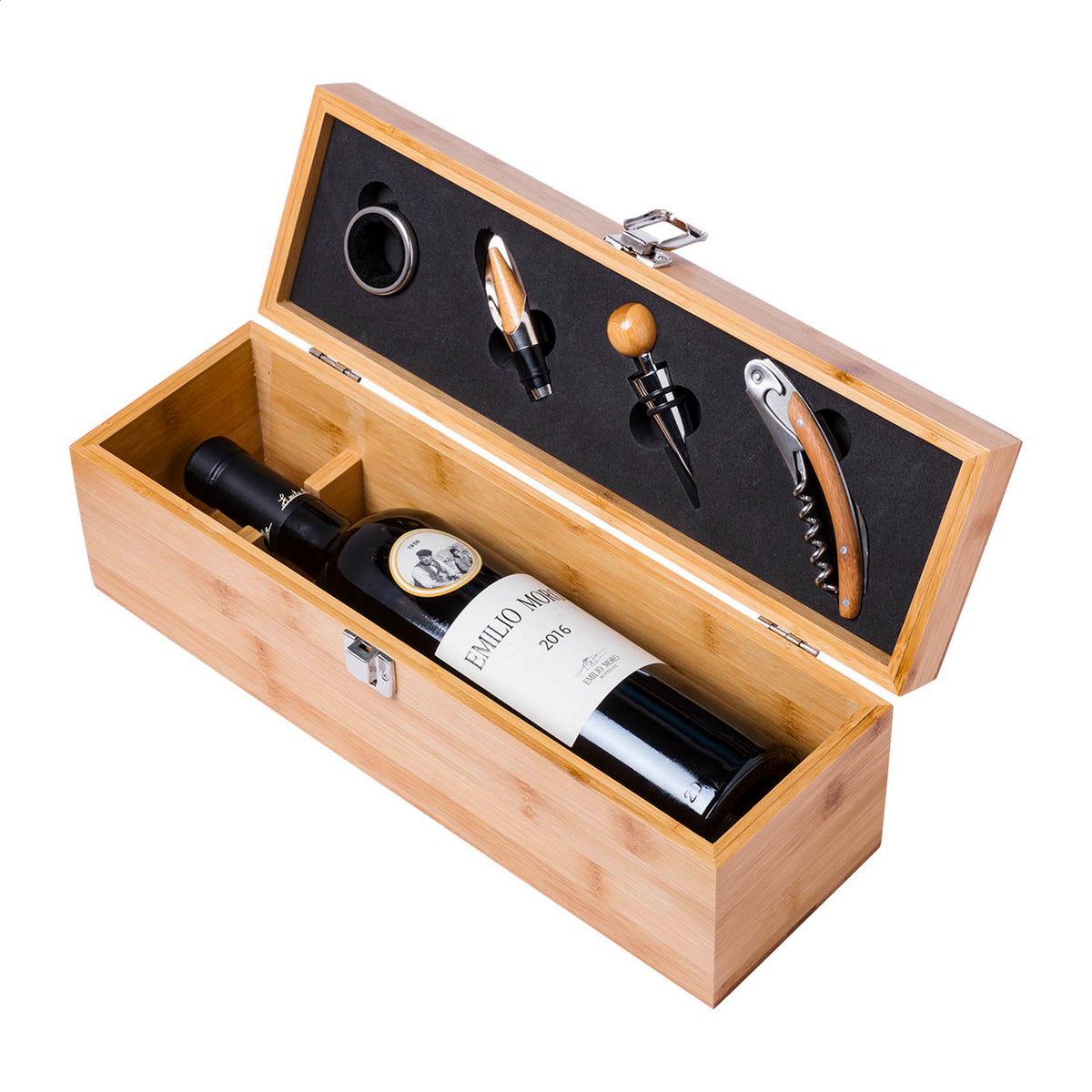 Corsica bambusz boros szett natúr – Dekormunka – további kép 7