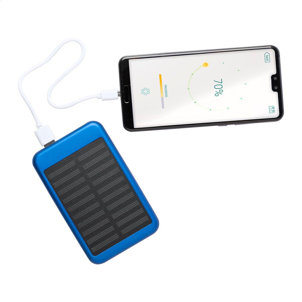 SunFour alumínium power bank kék – Dekormunka – további kép 4