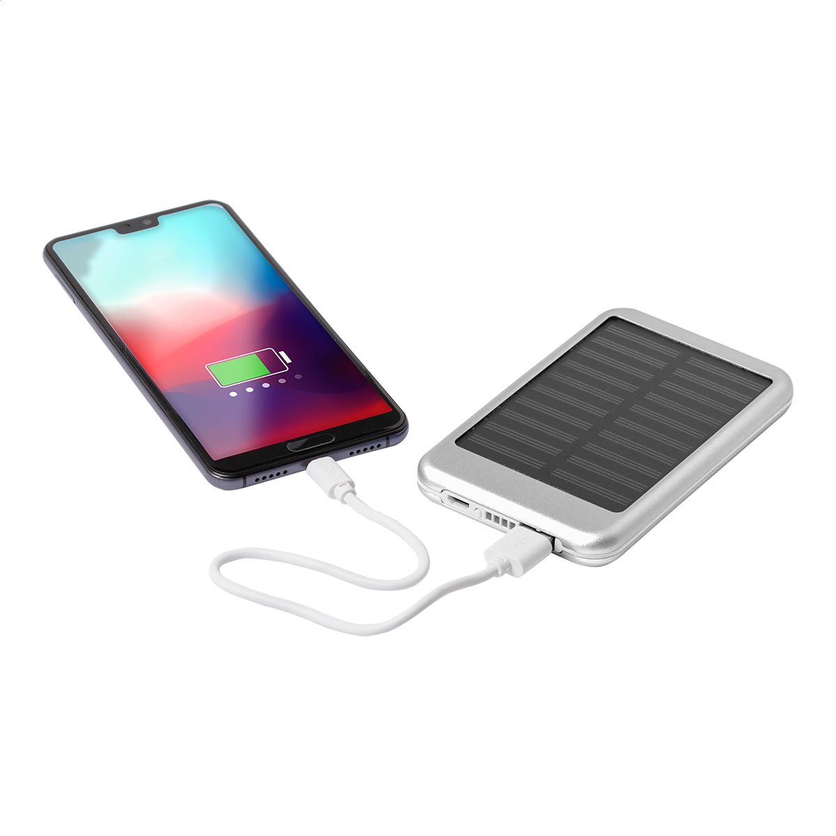 SunFour alumínium power bank ezüst – Dekormunka – további kép 3