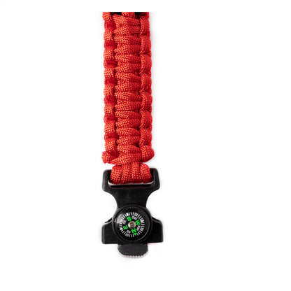 Peary nylon paracord túlélési karkötő piros – Dekormunka – további kép 5