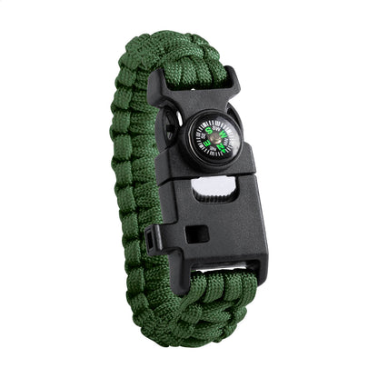 Peary nylon paracord túlélési karkötő zöld – Dekormunka
