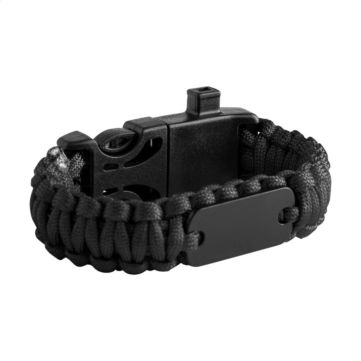 Peary nylon paracord túlélési karkötő fekete – Dekormunka – további kép 2
