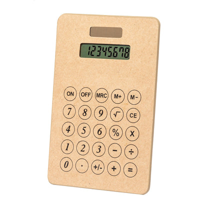PapCalc újrahasznosított papír számológép natúr – Dekormunka