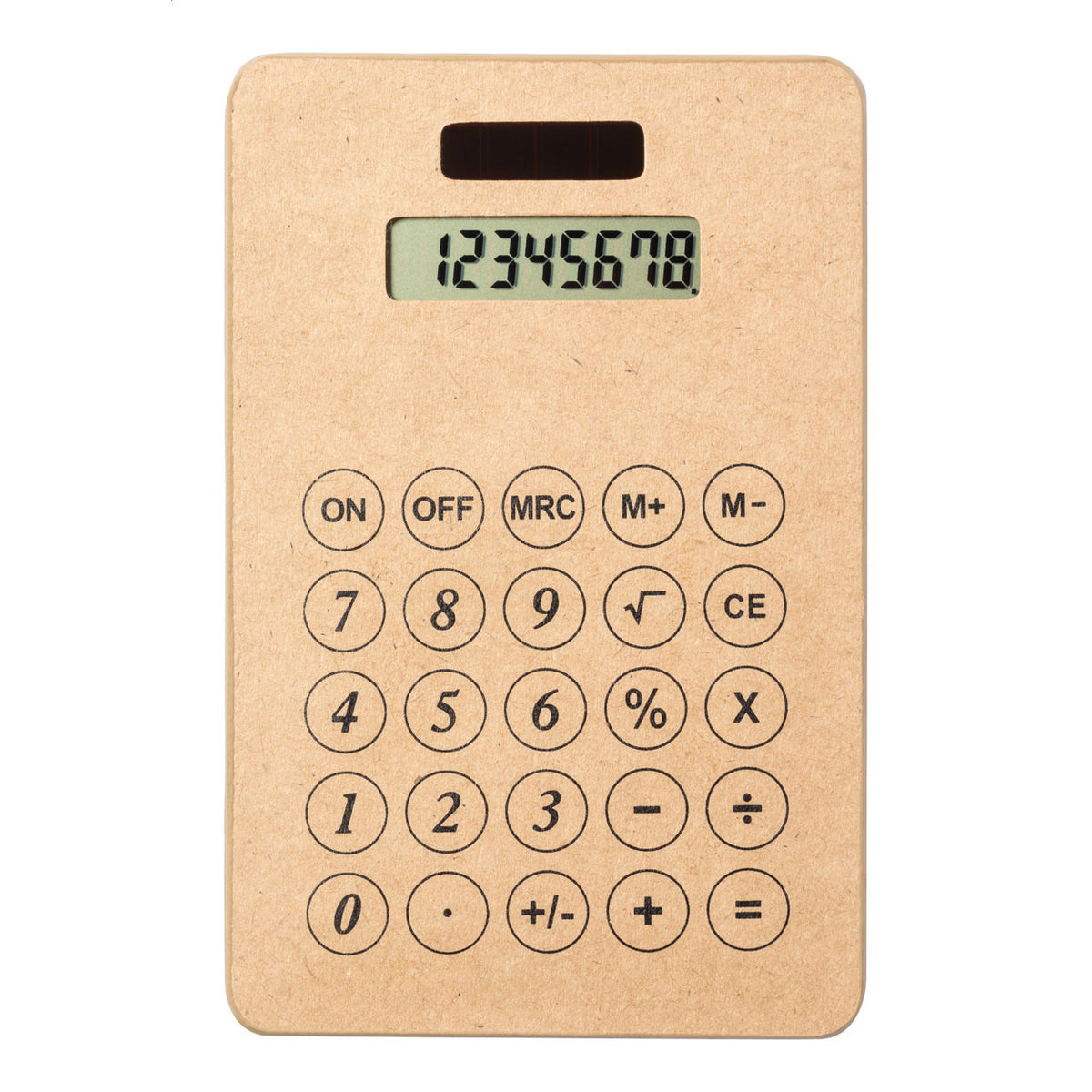 PapCalc újrahasznosított papír számológép natúr – Dekormunka – további kép 2