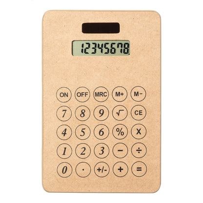 PapCalc újrahasznosított papír számológép natúr – Dekormunka – további kép 2