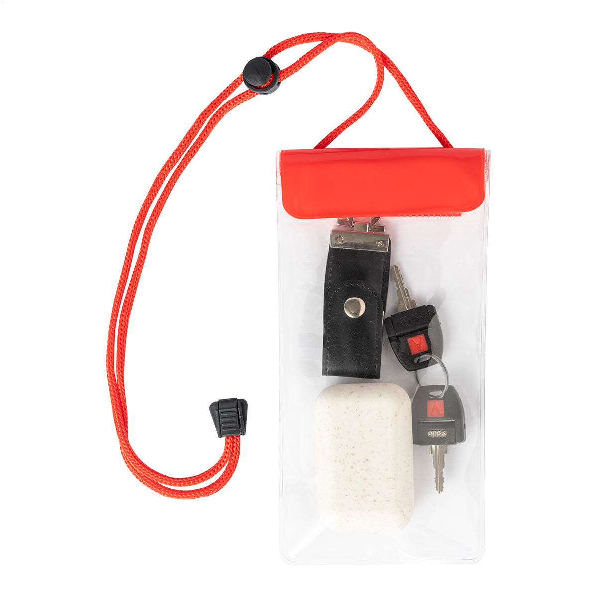 Splash pVC vízálló telefontok piros – Dekormunka – további kép 2