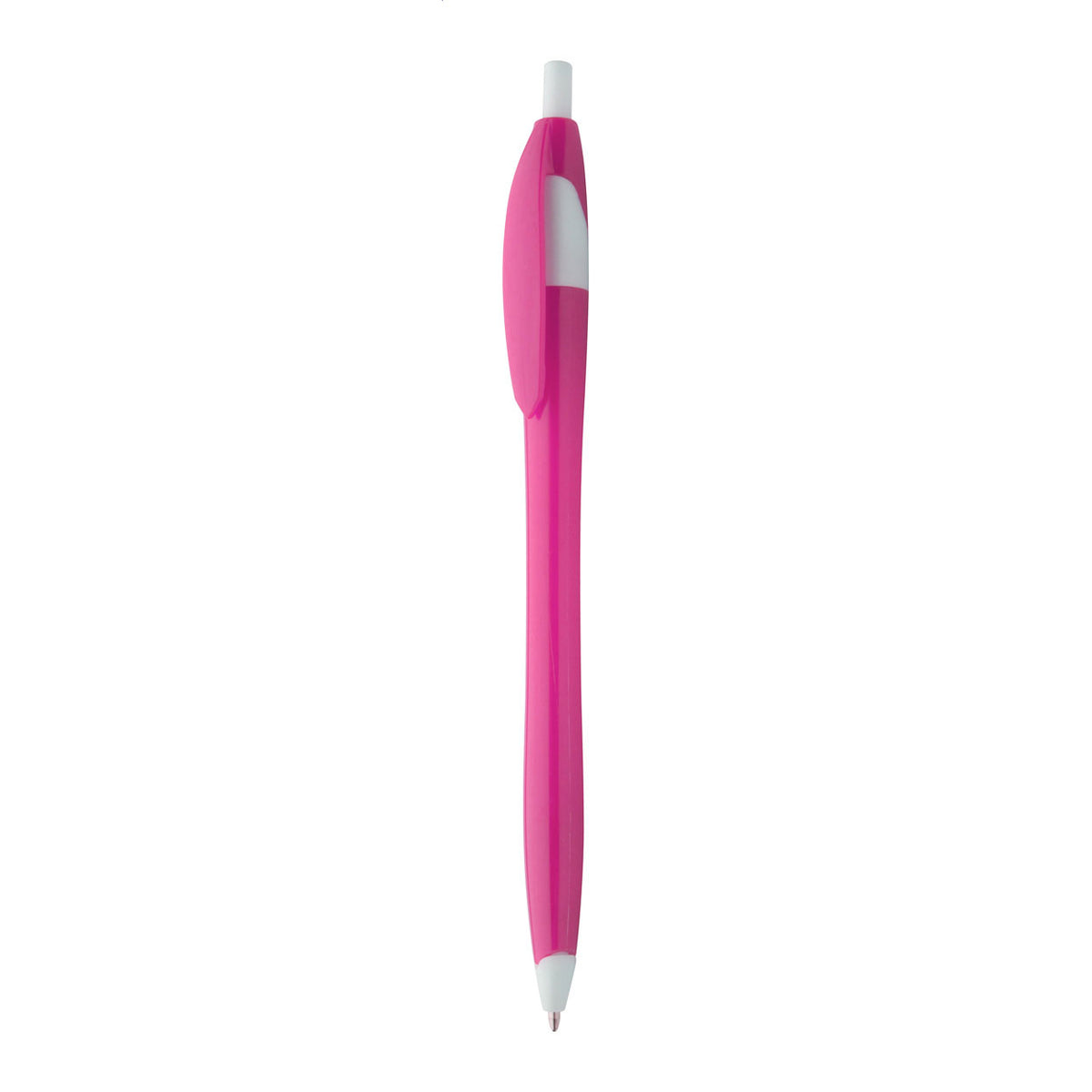 Finball műanyag reklámtoll, egyedi logózáshoz - pink