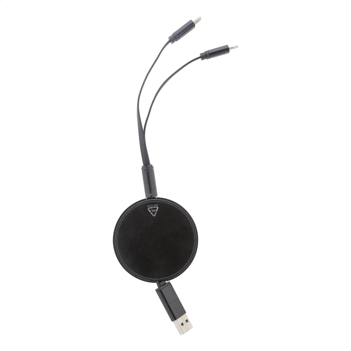 Ralospic újrahasznosított alumínium USB töltőkábel fekete – Dekormunka – további kép 4