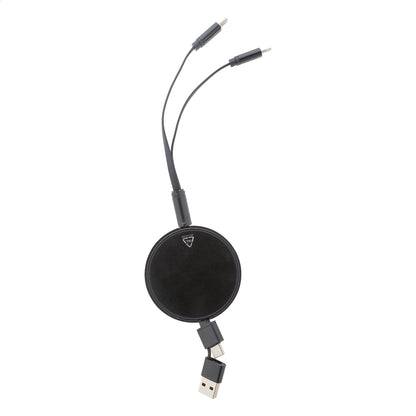 Ralospic újrahasznosított alumínium USB töltőkábel fekete – Dekormunka – további kép 5
