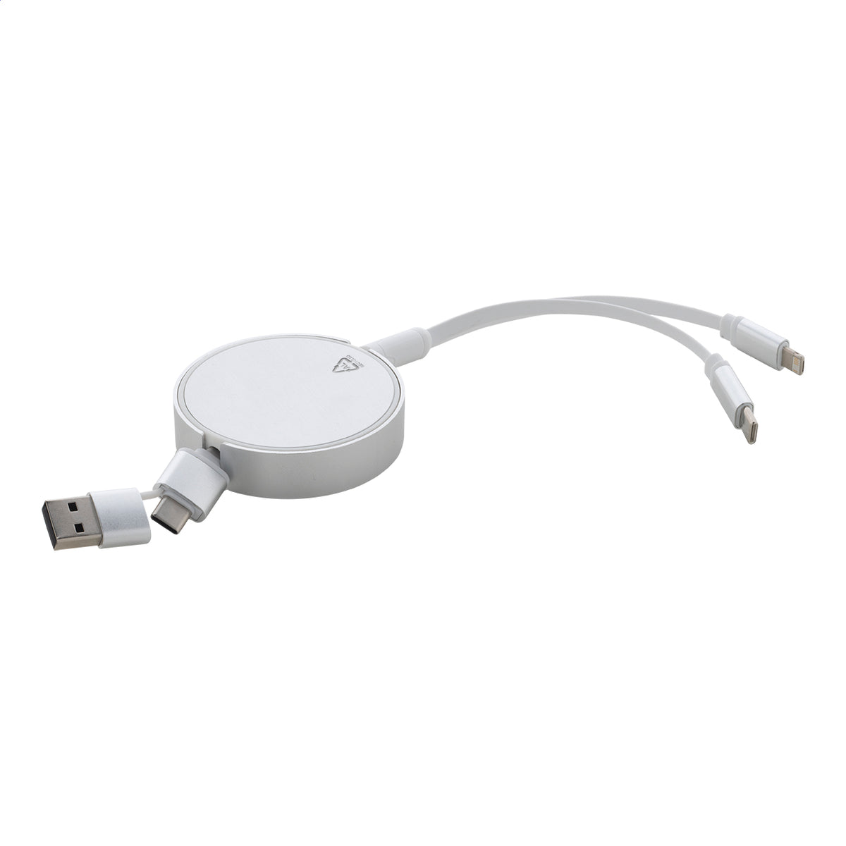 Ralospic újrahasznosított alumínium USB töltőkábel ezüst – Dekormunka