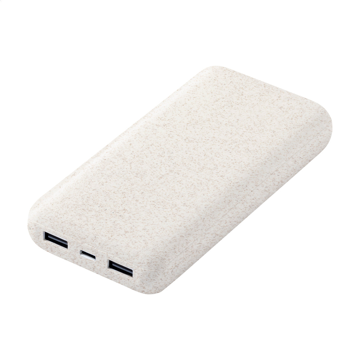 Durum XL búzaszalma műanyag power bank natúr – Dekormunka